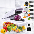 The Ultimate 15-in-1 Vegetable Chopper &amp; Slicer