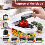 The Ultimate 15-in-1 Vegetable Chopper &amp; Slicer