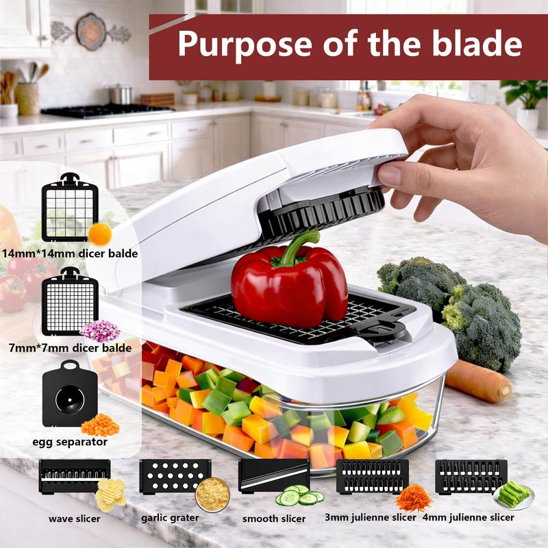 The Ultimate 15-in-1 Vegetable Chopper &amp; Slicer