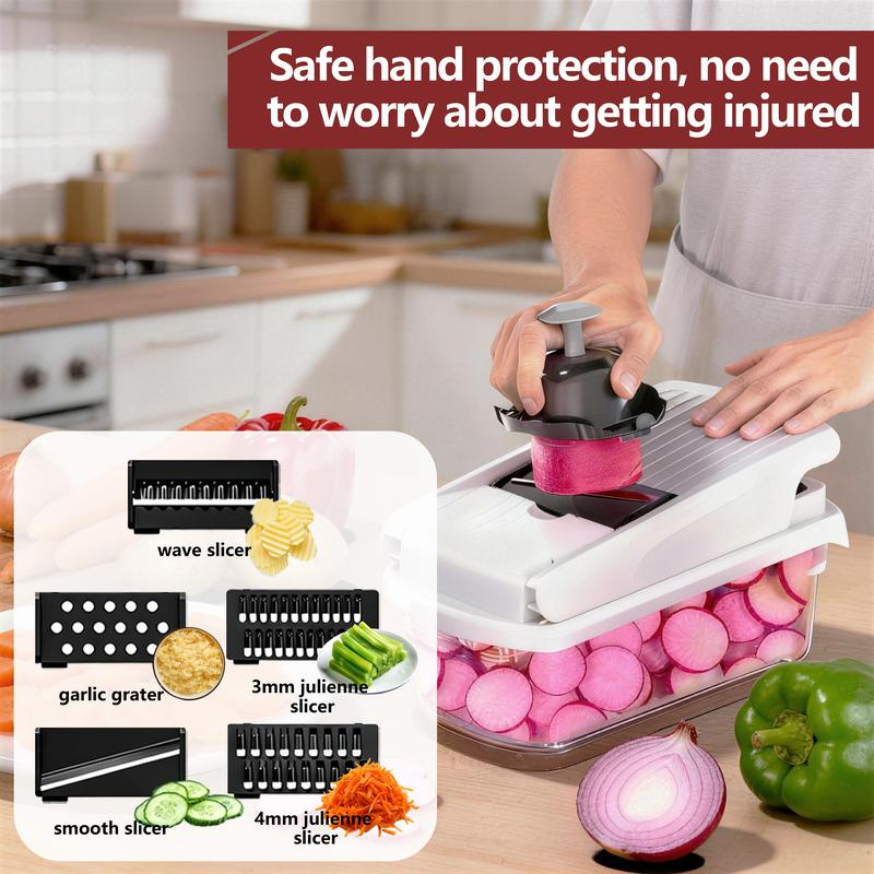 The Ultimate 15-in-1 Vegetable Chopper &amp; Slicer