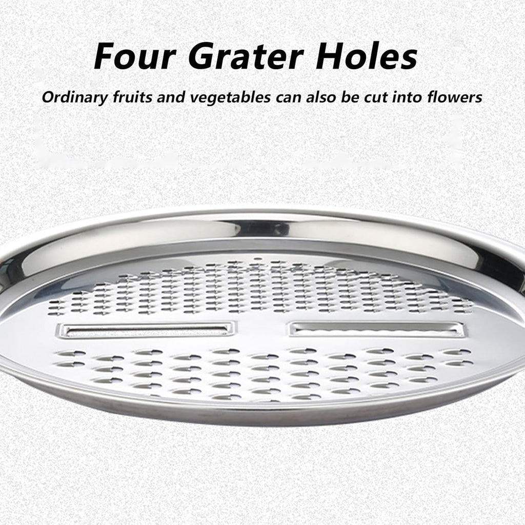 3-in-1 Grater, Colander & Mixing Bowl