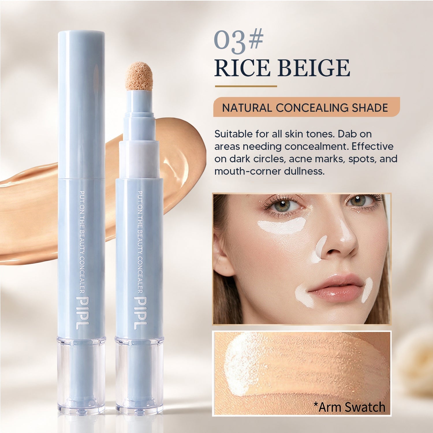 💝 TODAY ONLY — 50% OFF 💝Concealer Pen – Brightening, Correcting & Long-Lasting
