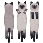 Funny Cat Hand Towels