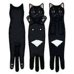 Funny Cat Hand Towels