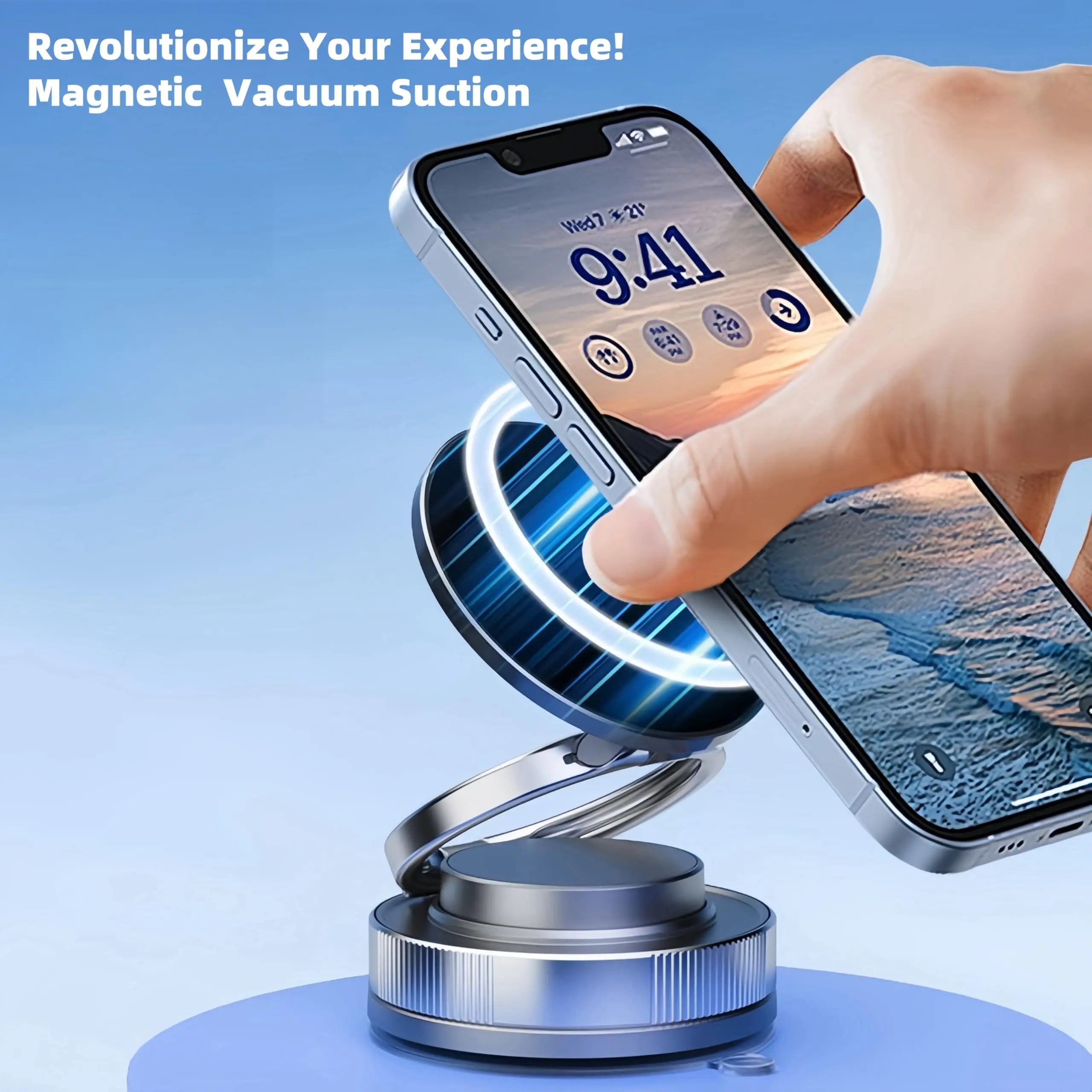 360° Magnetic Phone Holder – Ultra-Secure Grip