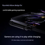 🔥📱240W Braided Fast Charge Cable With Built-in Phone Stand
